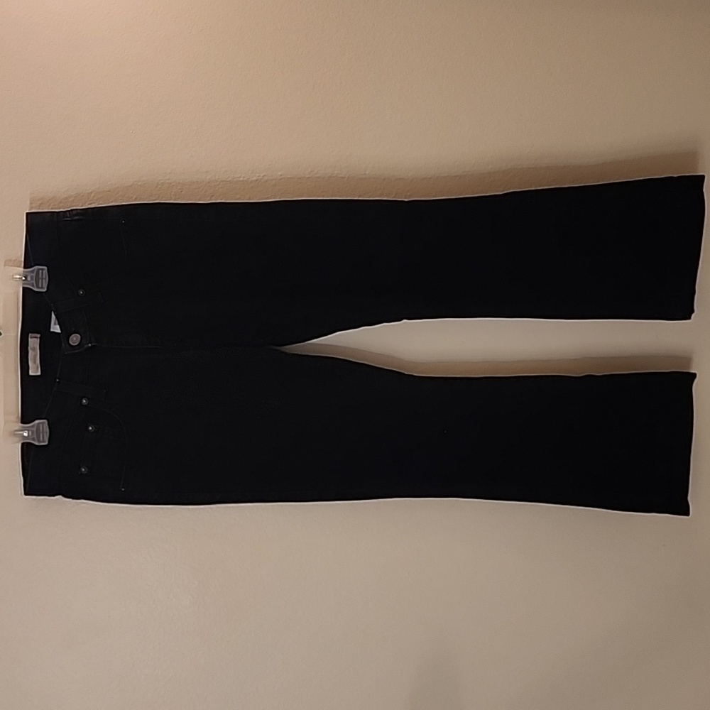 Levis Black Curvy Cut Bootcut Jeans Size 10